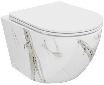 Підвісний унітаз MEXEN LENA SHINY MARBLE MEX-30224094 фото