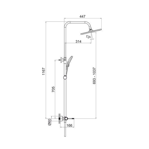 Line Pro душова система 8cfa887e-4e50-11ef-bb6b-a0423f42a789 фото