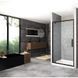 Душові двері REA RAPID SWING 80 BLACK REA-K6408 фото 4