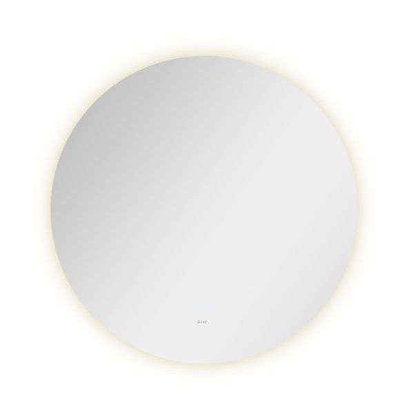 Дзеркало Qtap Taurus R600 з LED-підсвічуванням Touch, з антизапотіванням, з димером, рег. темп. кольору (3000-6500K) QT2478R607 QT2478R607 фото