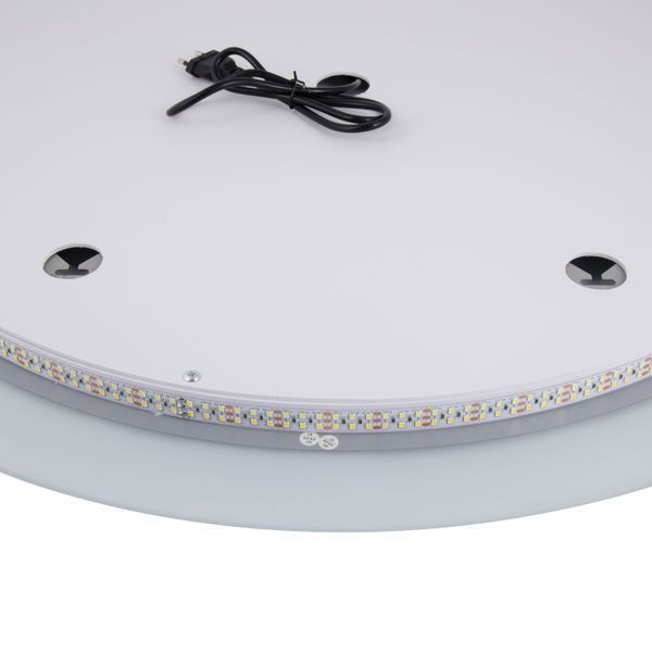Дзеркало Qtap Taurus R600 з LED-підсвічуванням Touch, з антизапотіванням, з димером, рег. темп. кольору (3000-6500K) QT2478R607 QT2478R607 фото