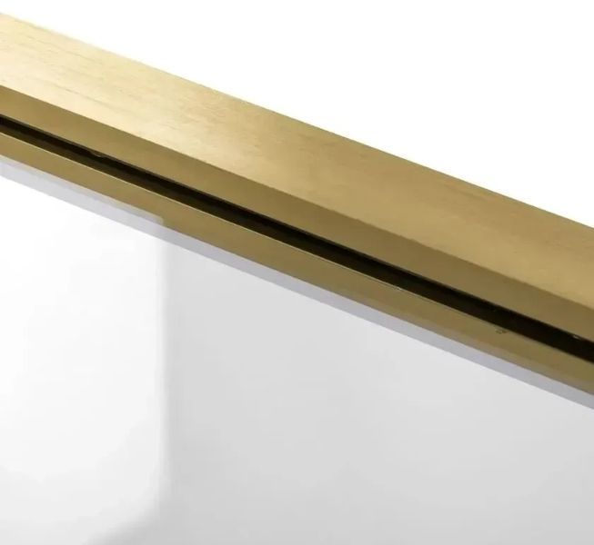 душові двері Rea Atlas 80x200 безпечне скло, прозоре, праворуч, gold brush (REA-K4673) REA-K4673 фото