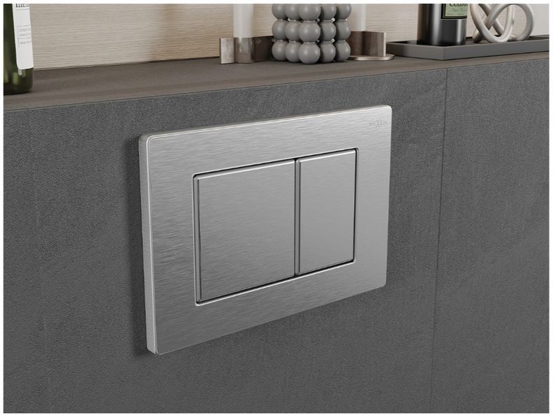 Кнопка змиву для інсталяції MEXEN FENIX 03 INOX MEX-600312 фото