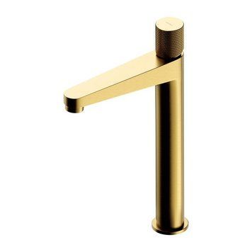 Змішувач для умивальника Omnires Contour високий, brushed gold( CT8012GLB) CT8012GLB фото