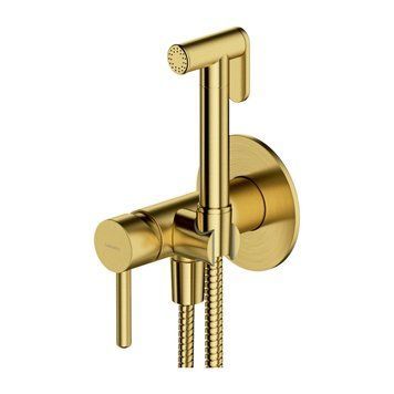 Гігієнічний набір Omnires Y brushed brass (SYSYBI2BSB) SYSYBI2BSB фото