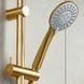 MOZA BRUSHED GOLD Душова стійка ARMATURA (841-365-31) 841-365-31 фото 3