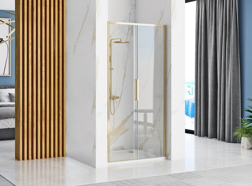 Душові двері REA RAPID SLIDE 140 GOLD REA-K5616 фото