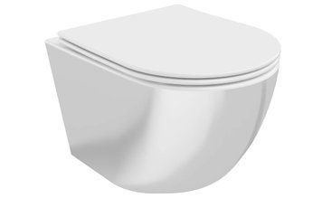 Підвісний унітаз MEXEN LENA SILVER WHITE MEX-30224004 фото
