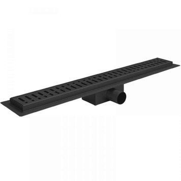 KOER FD35-70x500-BLACK Душевий трап із нержавіючої сталі SUS304 70x500мм (Цвет черный) (5 шт/ящ) 147405 фото