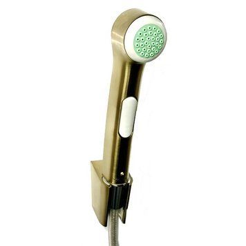 Hansgrohe Гігієнічний душ, зі шлангом 1,25 м та тримачем, &frac12;', шліфована бронза 91154 фото