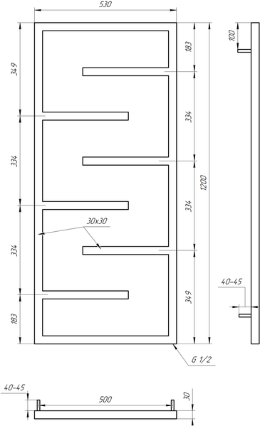 Сушка для рушників Infinite DRY GA-4006-1 фото