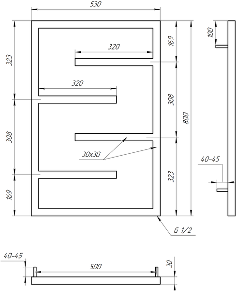 Сушка для рушників Infinite DRY GA-4006-1 фото