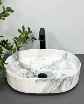 Умивальник (раковина) VBI VERONA 50 GRANIT MATT накладний VBI-011304 фото