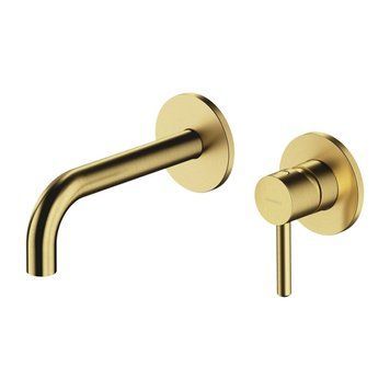 Змішувач для умивальника прихованого монтажу Omnires Y brushed brass (Y1215HBSB) Y1215HBSB фото