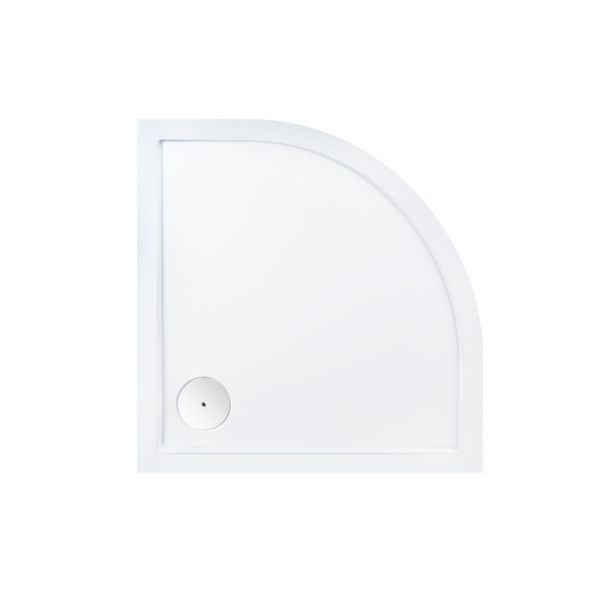 Душовий піддон Qtap Robin 308812C 80x80x12 см + сифон ROBIN308812C фото