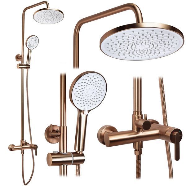 душова система Rea Ontario copper brushed (REA-P9496) REA-P9496 фото