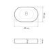 Умивальник (раковина) VBI VERONA 50 GRANIT MATT накладний VBI-011304 фото 2