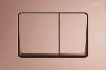 Кнопка змиву для встановлення MEXEN FENIX 10 XS ROSE GOLD MEX-601005 фото