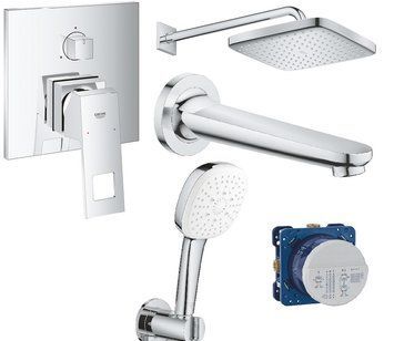 Душова система Eurocube з Tempesta 250 Cube UA26417SC0L Grohe UA26417SC0L фото