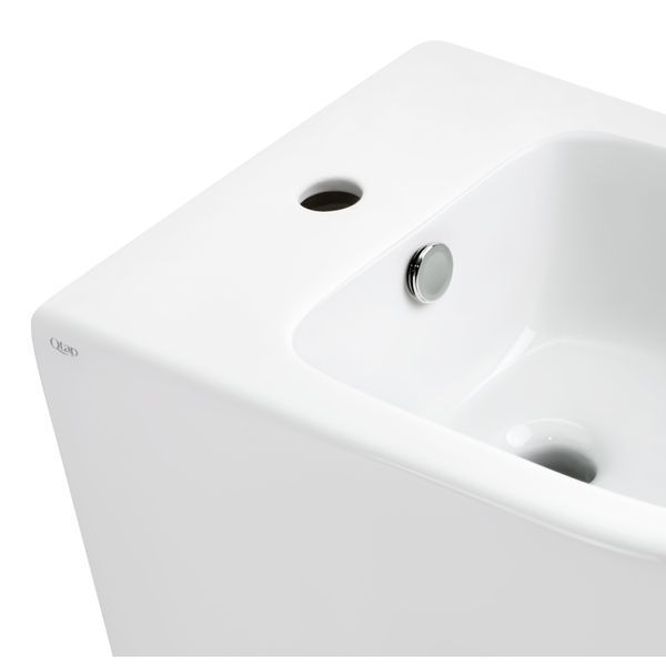 Біде підвісне Qtap Scorpio 515x370x350 White QT14551380GW QT14551380GW фото
