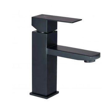 Змішувач для раковини Lidz Kubis 001F (k35) LDKUB001FBLA43376 Black LDKUB001FBLA43376 фото