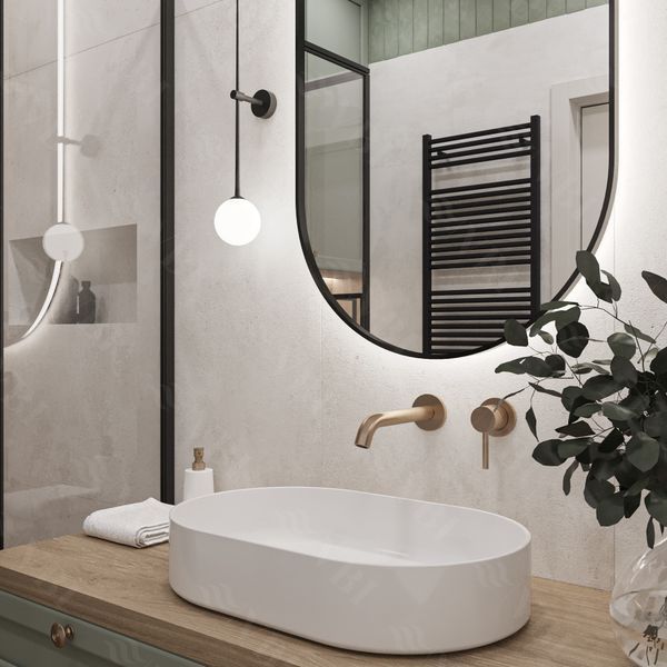 Умивальник (раковина) VBI VERONA 60 WHITE накладний VBI-011301 фото
