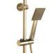 Душовий гарнітур REA BRAVO BRUSHED GOLD матове золото з виливом * REA-P4121 фото 6