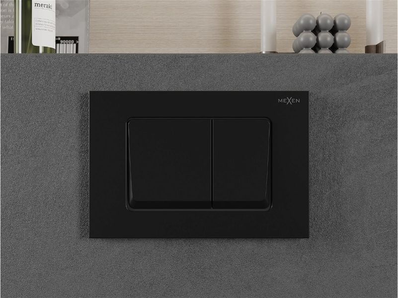 Кнопка змиву для встановлення MEXEN FENIX 10 XS BLACK MEX-601003 фото