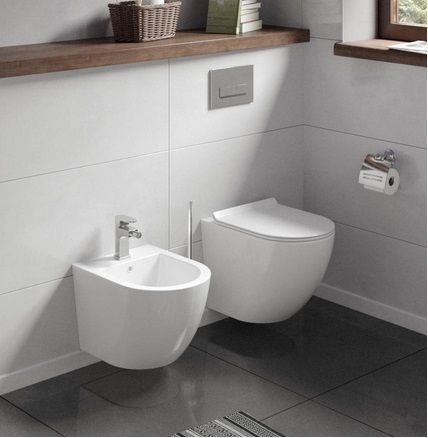 Інсталяція Koller Pool Dune 1200SL + Integro Cosmo White панель змиву + підвісний унітаз ROUND KP-112-001 + RN-0520-RW + KP-229-003 фото