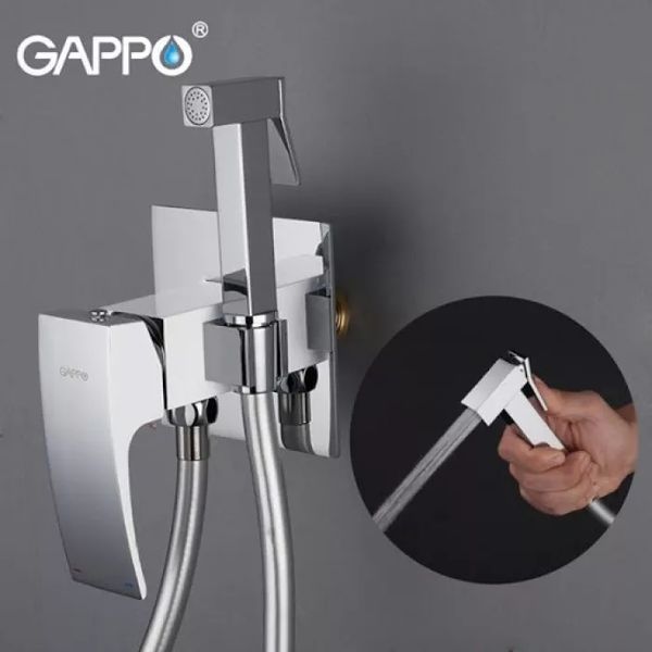 Гігієнічний душ GAPPO G7207-8, білий/хром G7207-8 фото