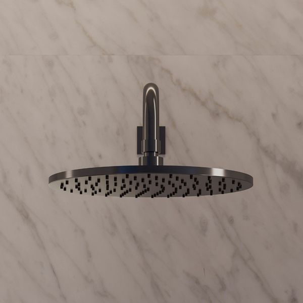 верхній душ Omnires Slimline anthracite 25 cm (WG125CAT) WG125CAT фото