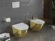 Підвісний унітаз MEXEN LENA WHITE GOLD MEX-30224006 фото 2