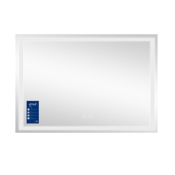 Дзеркало Qtap Mideya MI1) 1200х800 з LED-підсвічуванням Touch, з антизапотіванням, димером QT2078F613W QT2078F613W фото