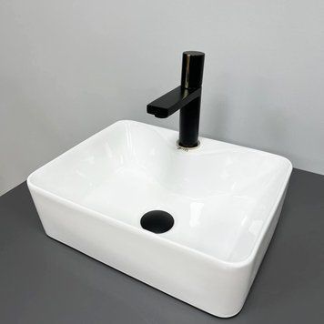 Умивальник (раковина) VBI FORLI S WHITE накладний VBI-011101 фото