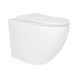 Унітаз підвісний Qtap Robin Ultra Quiet безобідковий з сідінням Soft-close 520x365x365 мм WHITE QT13332381AW фото 1