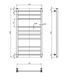 Рушникосушка Loft 500х1000 00-043050-5010 фото 3