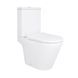 Унітаз підлоговий Qtap Dove Rimless безобідковий з сидінням Soft-close WHITE QT06228380BW QT06228380BW фото 1