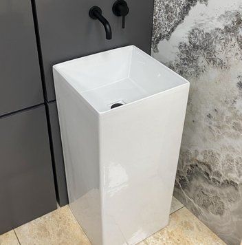 Умивальник (раковина) VBI ELLERA WHITE підлоговий VBI-019025 фото