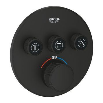Змішувач для душу Grohtherm SmartControl 29508KF0 Black matt Grohe 29508KF0 фото