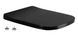 Сидіння для унітазу MEXEN TEO BLACK MATT SLIM SOFT-CLOSE MEX-39060185 фото 1