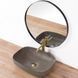 умивальник Rea Gizel 38,5x50,5 d.grey matt (REA-U9612) REA-U9612 фото 3