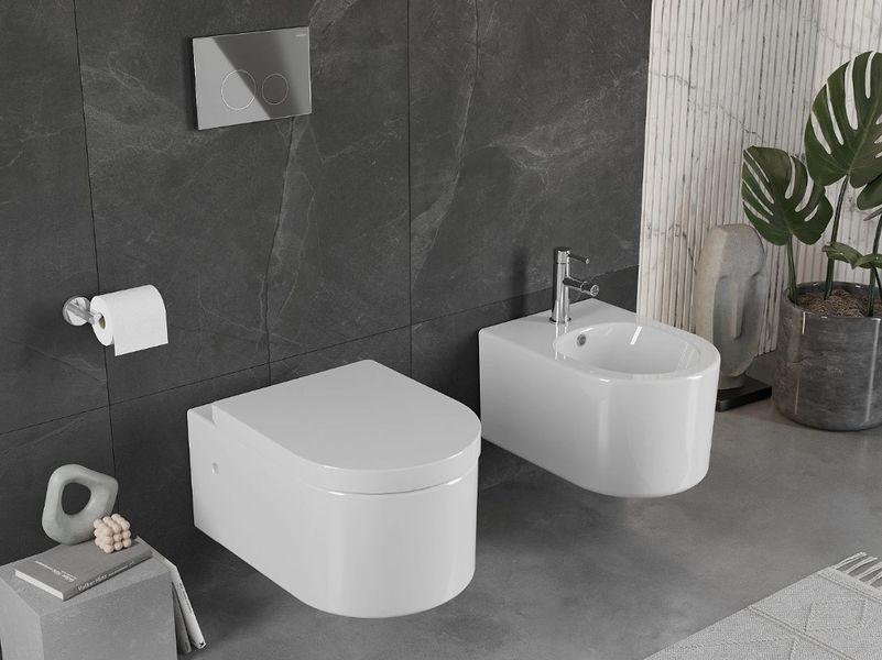 Підвісний унітаз MEXEN SOFIA WHITE THICK ABS білий MEX-30798000 фото